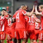 德国杯 凯恩为拜仁慕尼黑攻入首球，并以庆祝动作点燃全场气氛。