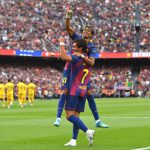 西甲联赛 亚马尔发挥出色，贡献1粒进球和2次助攻，带领巴塞罗那4比1击败西班牙人。