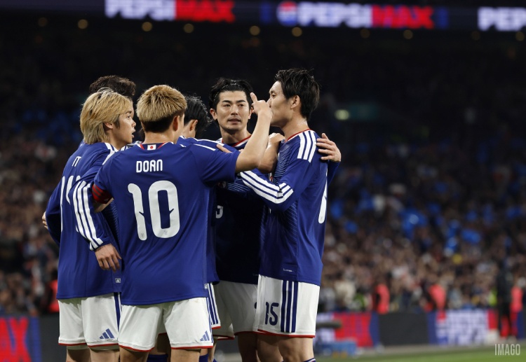 世界杯 日本队在温布利球场进行的一场国际友谊赛中以1比0击败英格兰，历史上首次战胜对手。