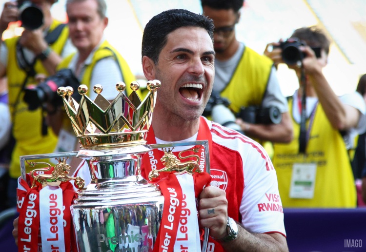 Mikel Arteta bawa timnya memenangkan gelar Premier League musim ini