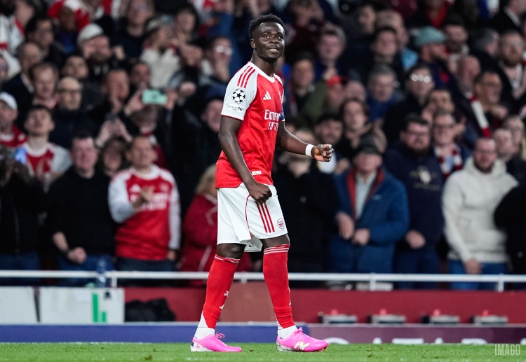 Bukayo Saka berpeluang memenangkan gelar Premier League musim ini