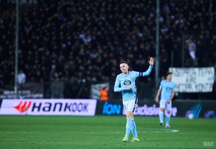 Iago Aspas incar tambahan gol di La Liga musim ini
