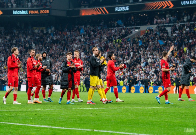 Europa League: Freiburg đành phải chấp nhận vị trí á quân ở Europa League mùa này