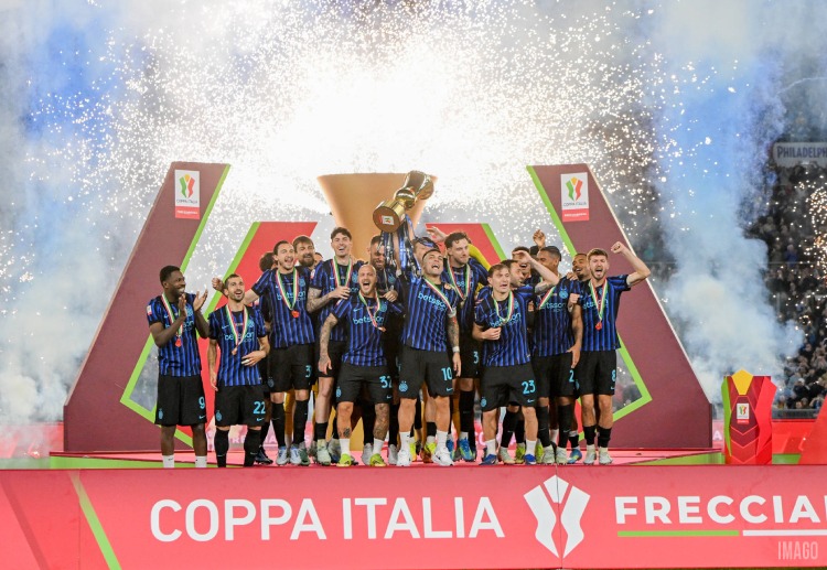 Inter Milan triumph in Coppa Italia, adding to their Serie A title for a perfect double