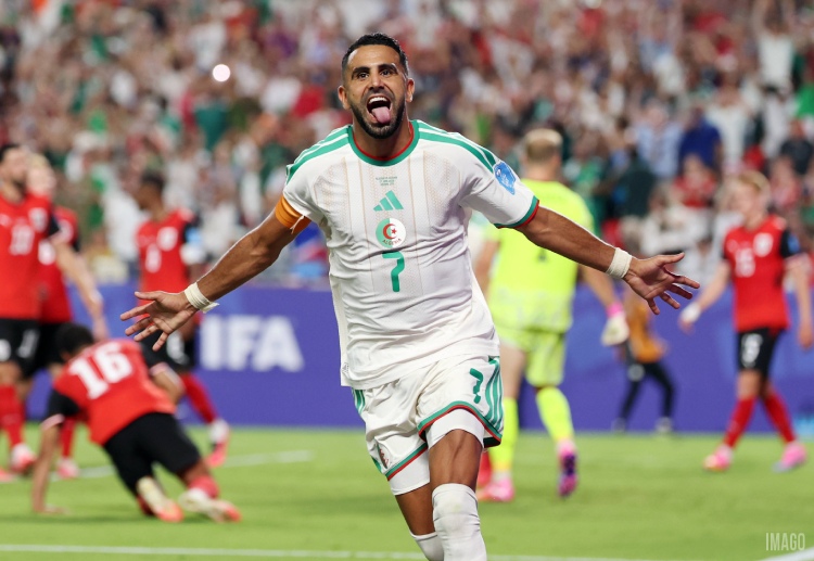 Riyad Mahrez scored a double to secure Algeria's place in the World Cup 2026 Round of 32