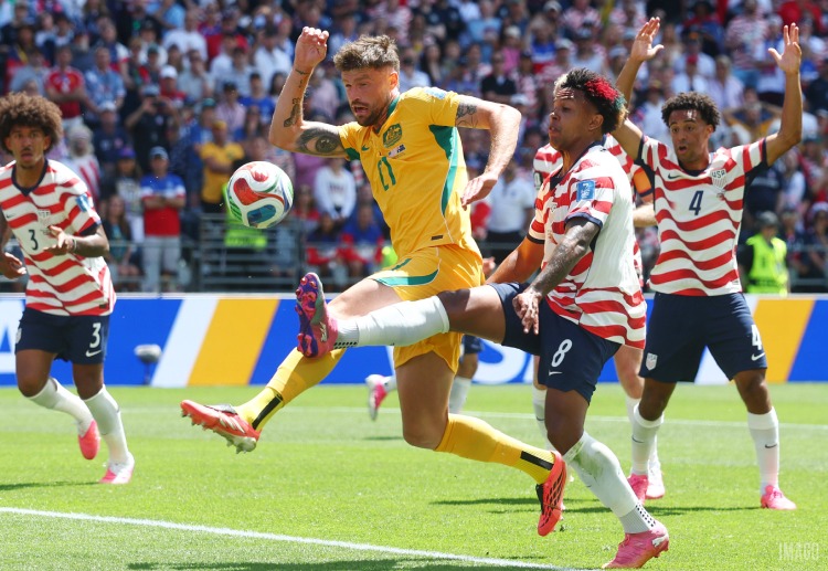 Australia thất bại trước Mỹ ở trận đấu tại vòng bảng World Cup 2026