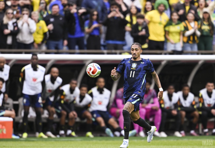 Raphinha tambah caps di international friendly