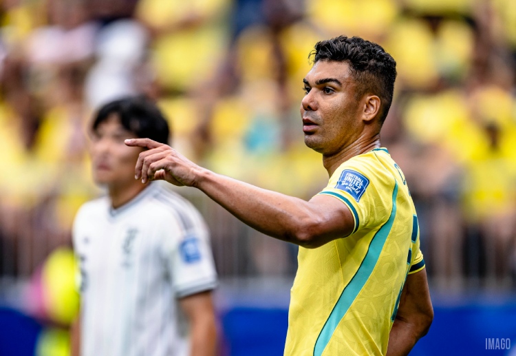 Casemiro cetak gol di pertandingan Piala Dunia 2026