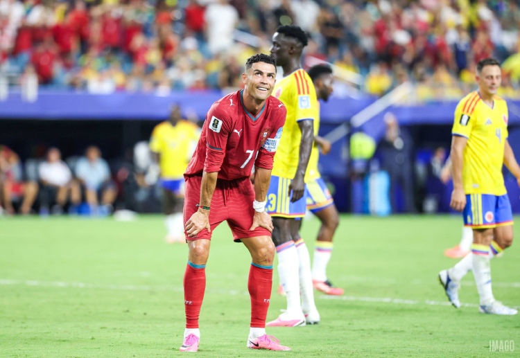 Cristiano Ronaldo managed just three shots as Portugal were held to a goalless draw by Colombia in the World Cup 2026