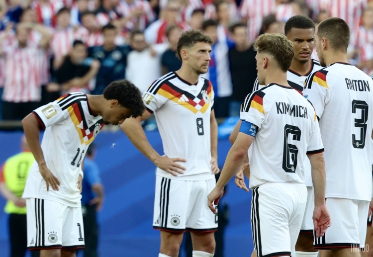 ဒီရလဒ်ကြောင့် ဂျာမနီ အသင်းဟာ ကမ္ဘာ့ဖလား ပြိုင်ပွဲ သုံးကြိမ်ဆက်တိုက် ၁၆ သင်းအဆင့်ကို မတက်နိုင်ဘဲ အရှက်ရဖွယ် လှည့်ပြန်ခဲ့ရပြီ ဖြစ်ပါတယ်။