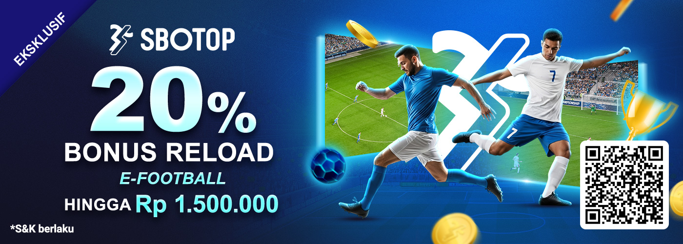 20% e-Football Reload Bonus