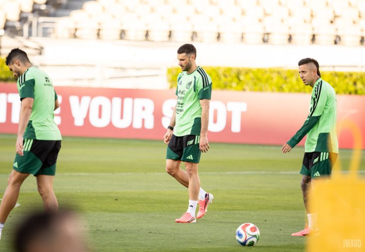 Mexico prepare for their international friendly clash with Serbia