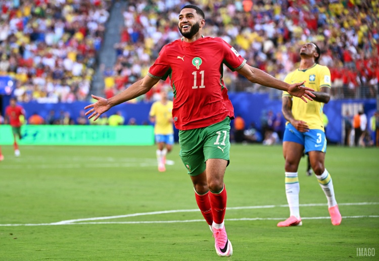 Ismail Saibari has hit the goal for Morocco during their World Cup 2026 opening game vs Brazil