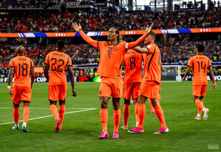 Virgil van Dijk has handed the Netherlands an early lead during their World Cup 2026 opener vs Japan