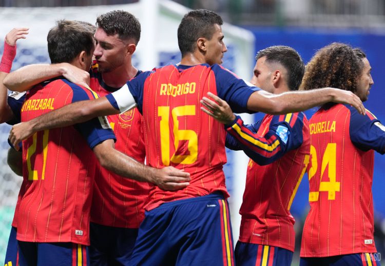 월드컵 2026: 미켈 오야르자발은 사우디아라비아를 상대로 스페인이 4-0 승리를 거둔 경기에서 두 골을 넣었다.