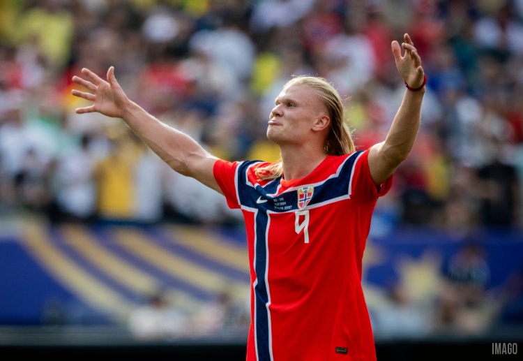 Norway's Erling Haaland sits second alongside Kylian Mbappe in the World Cup 2026 Golden Boot race